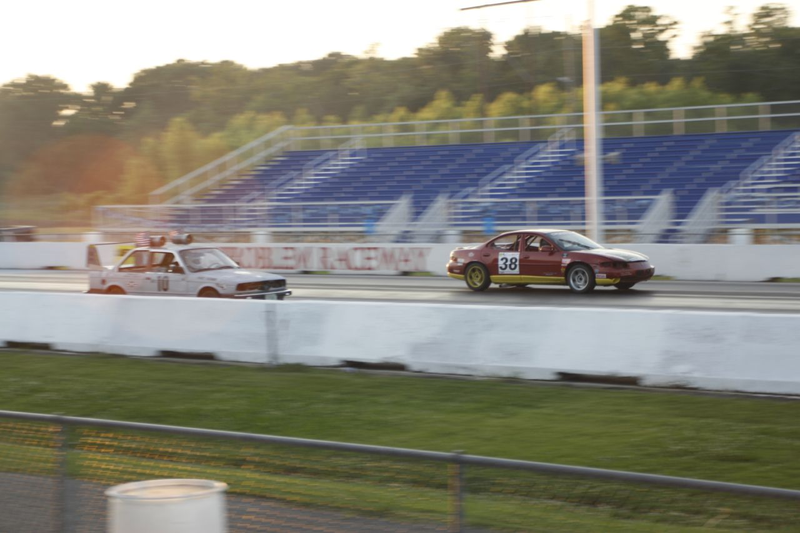 Illustration for article titled Break Out The Calendars: LeMons Versus BABE Rally Cars At The Dragstrip!